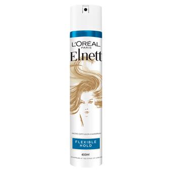 Sainsbury's L'oreal elnett flexible hold hairspray 400ml offer