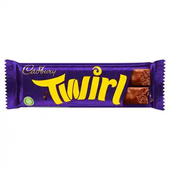 Sainsbury's Cadbury twirl chocolate bar 43g offer