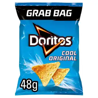 Sainsbury's Doritos cool grab original tortilla chip crisps 48g offer