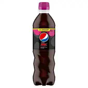 Sainsbury's Pepsi max cherry 500ml offer