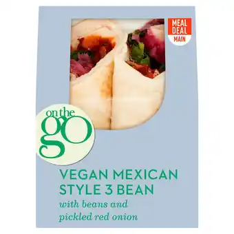 Sainsbury's Sainsbury's vegan mexican style bean wrap offer