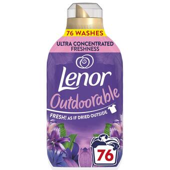 Sainsbury's Lenor outdoorable fabric conditioner moonlight lily 76 washes offer