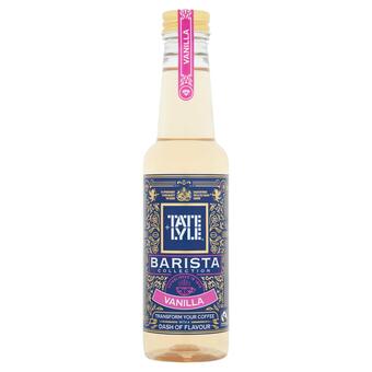 Sainsbury's Tate & lyle vanilla coffee syrup 250ml offer