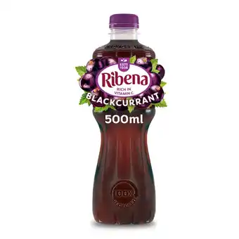 Sainsbury's Ribena blackcurrant 500ml offer
