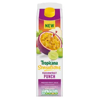 Sainsbury's Tropicana sensations passionfruit punch juice 850ml offer