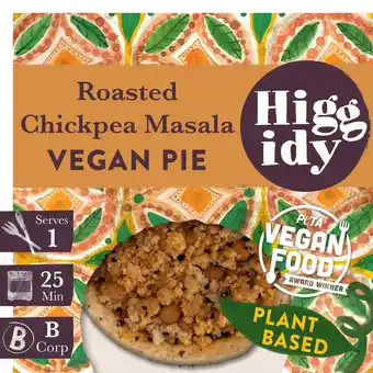 Sainsbury's Higgidy roasted chickpea masala pie 250g offer