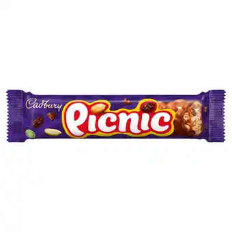 Sainsbury's Cadbury picnic chocolate bar 48g offer
