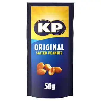Sainsbury's Kp original salted peanuts 50g offer