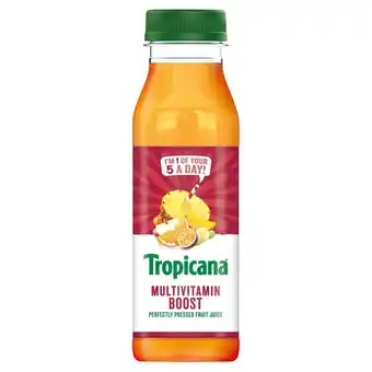 Sainsbury's Tropicana multivitamin boost fruit juice 300ml offer