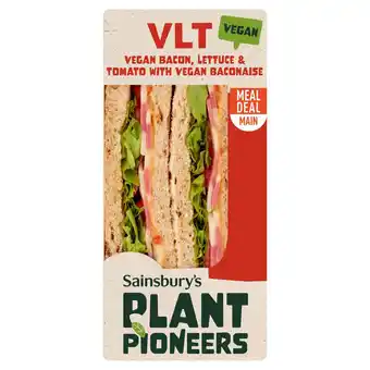 Sainsbury's Plant pioneers vacon lettuce tomato sandwiches offer