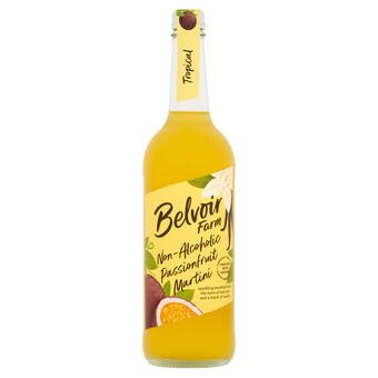 Sainsbury's Belvior alcohol free passion fruit martini 750ml offer