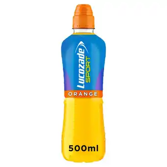 Sainsbury's Lucozade sport orange 500ml offer