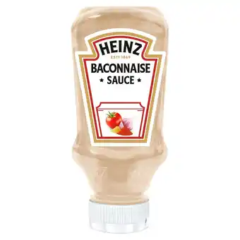 Sainsbury's Heinz american style smokey baconnaise sauce 225g offer