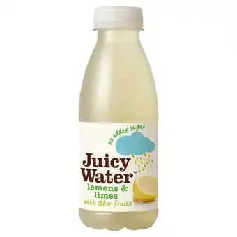 Sainsbury's Juicy water lemons & limes juice drink 420ml offer