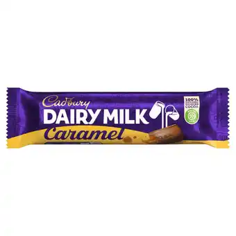 Sainsbury's Cadbury caramel chocolate bar 45g offer