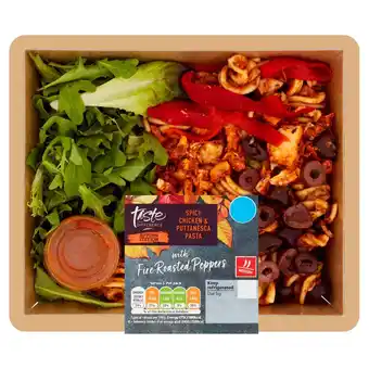 Sainsbury's Sainsbury's spicy chicken & puttanesca pasta salad, taste the difference offer