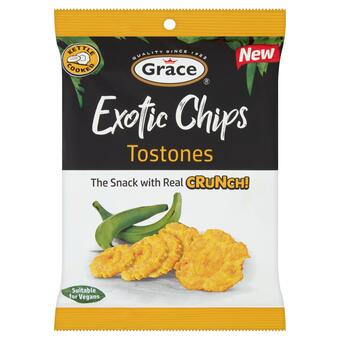 Sainsbury's Grace exotic plantain chips tostones 75g offer