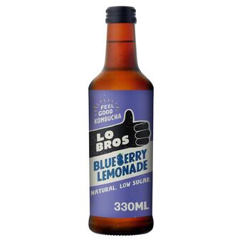 Sainsbury's Lo bros low sugar blueberry lemonade kombucha 330ml offer