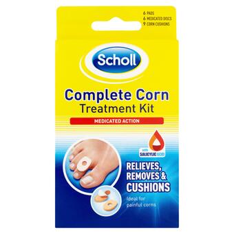 Sainsbury's Scholl complete corn plasters treatment offer