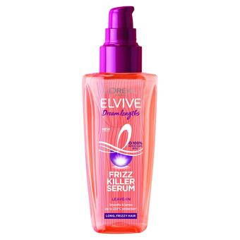Sainsbury's L'oreal elvive dream lengths sleek long hair frizz killer serum 100ml offer