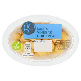 Sainsbury's Sainsbury's on the go salt & vinegar chickpeas 50g offer