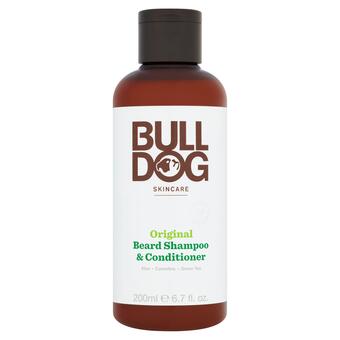 Sainsbury's Bull dog skincare for men original beard shampoo & conditioner 200ml offer