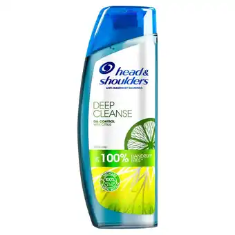 Sainsbury's Head & shoulders deep cleanse oil control anti dandruff shampoo for greasy hair & scalp 400ml offer