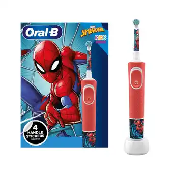 Sainsbury's Oral-b kids vitality spider-man electric toothbrush  offer