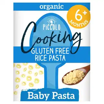 Sainsbury's Piccolo cooking gluten free rice pasta 350g offer