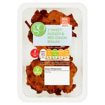 Sainsbury's Sainsbury's sweet potato bhaji 64g offer