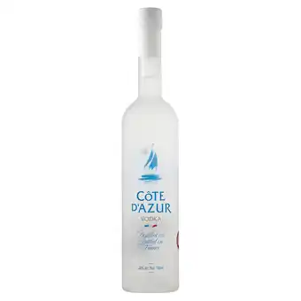 Sainsbury's Cote d'azur vodka 70cl offer