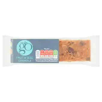 Sainsbury's Sainsbury's fruit & seed granola 50g offer