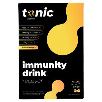 Sainsbury's Tonic health natural lemon & honey high dose immunity drink 10x5.5g offer