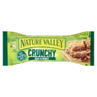 Sainsbury's Nature valley crunchy oats & honey cereal bar 42g offer