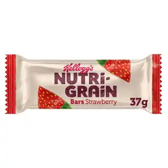 Sainsbury's Kellogg's nutri-grain morning bar strawberry 37g offer