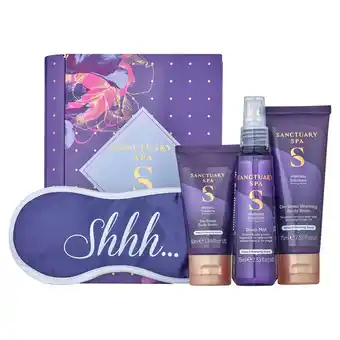 Sainsbury's Sanctuary spa beauty sleep journal 200ml offer