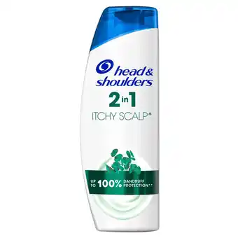 Tesco Head & shoulders itchy scalp 2 in 1 shampoo 400ml offer
