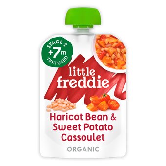 Tesco Little freddie organic bean & sweet potato cassoulet 130g offer