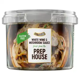 Tesco Prephouse white wine & mushroom sauce 250g offer
