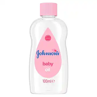 Tesco Johnson's baby oil 100ml offer