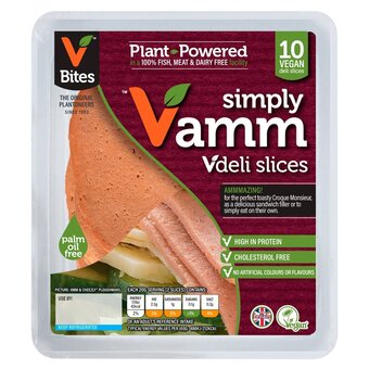 Morrisons Vbites cheatin ham style slices offer