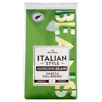 Morrisons Morrisons italian coffee beans offer