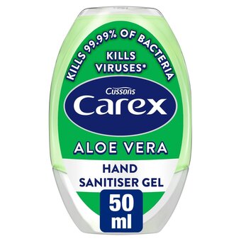 Morrisons Carex antibacterial hand gel aloe vera offer