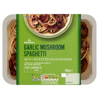 Morrisons Morrisons garlic mushroom spaghetti offer