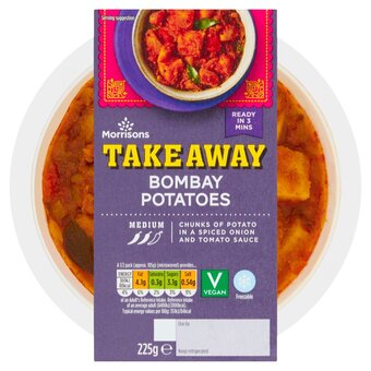 Morrisons Morrisons takeaway indian bombay potato offer