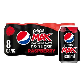 Morrisons Pepsi max no sugar raspberry offer