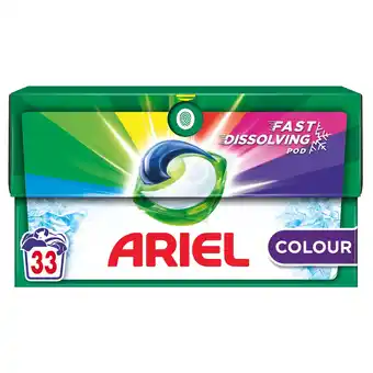 Morrisons Ariel colour all-in-1 pods washing liquid capsules washes offer