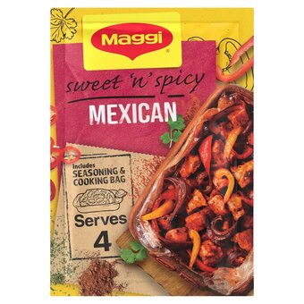 Morrisons Maggi juicy mexican chicken herb and spice seasoning mix offer