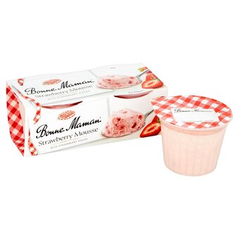 Morrisons Bonne maman strawberry mousse offer