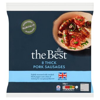 Morrisons Morrisons the best pork sausages offer
